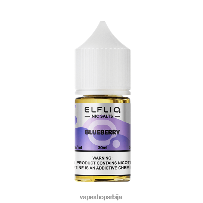 ELFBAR ELFLIQ ниц сол 30мл боровница 288D2811 Vape Srbija