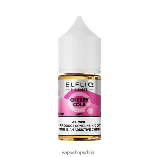 ELFBAR ELFLIQ ниц сол 30мл Цхерри Цола 288D2814 Vape Shop Beograd