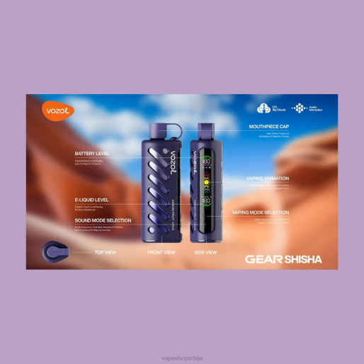 VOZOL váltó shisha 25000 FTHF1 - Vape Magyarország