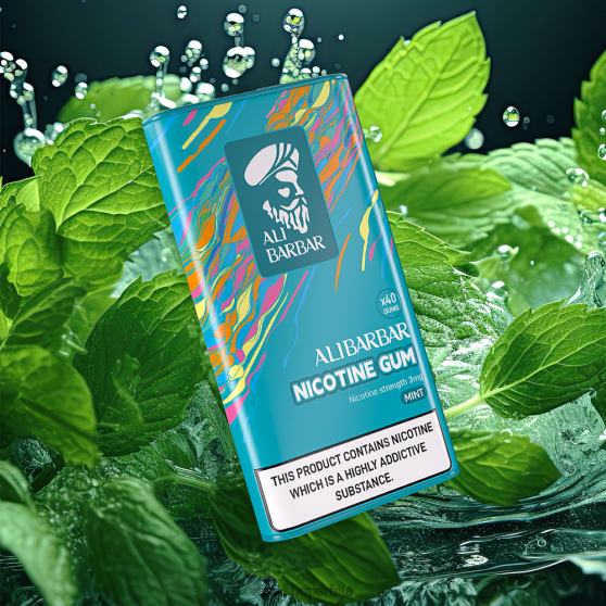 Alibarbar никотинска гума мента 04XTR101 - Vape Srbija