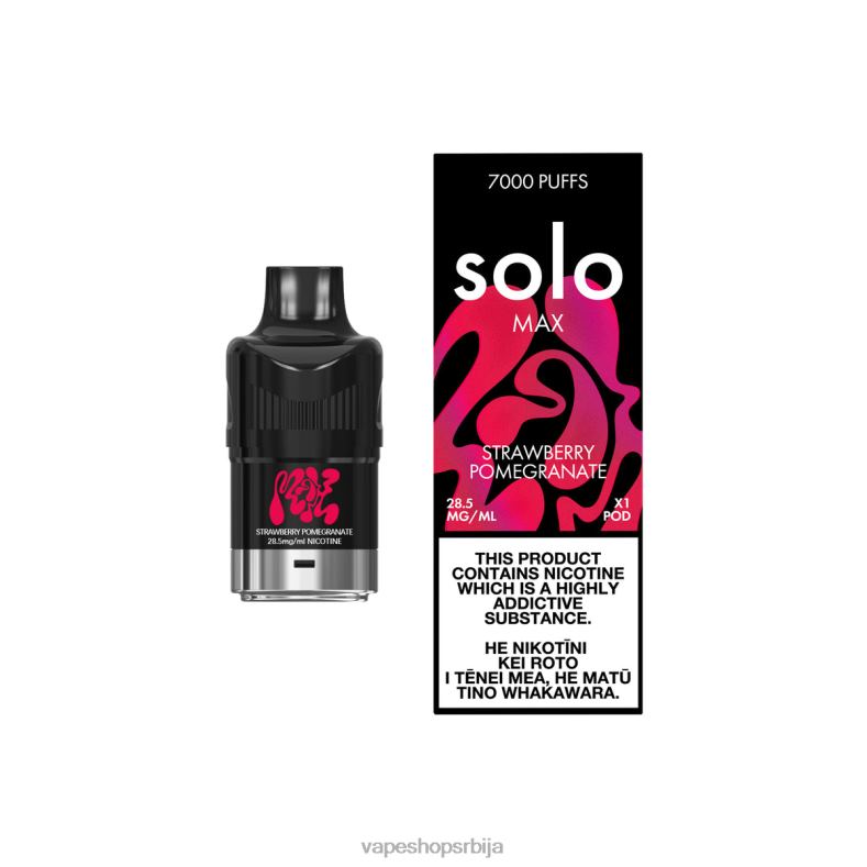 Solo MAX под јагода нар 8L28J84 - Vape Shop Beograd