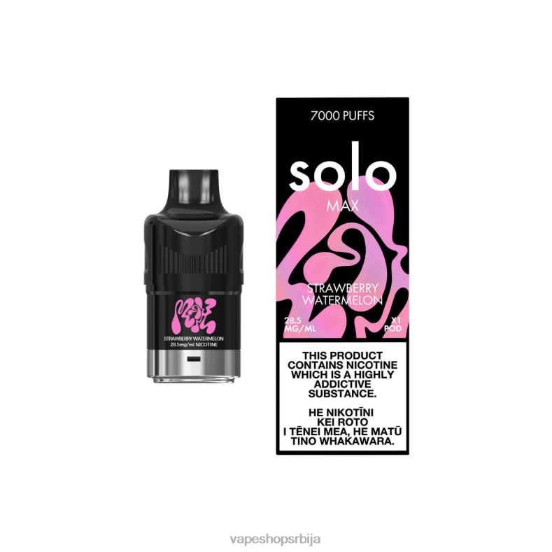 Solo MAX под јагода лубеница 8L28J88 - Vape Bez Nikotina