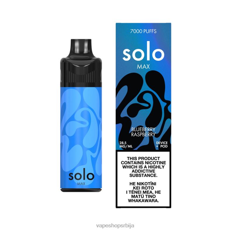 Solo MAX под кит боровница малина 8L28J65 - Vape Pen