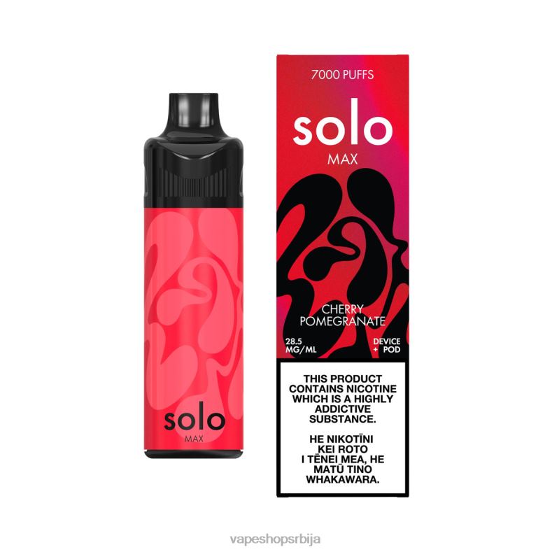 Solo MAX под кит трешња нар 8L28J66 - Vape Srbija