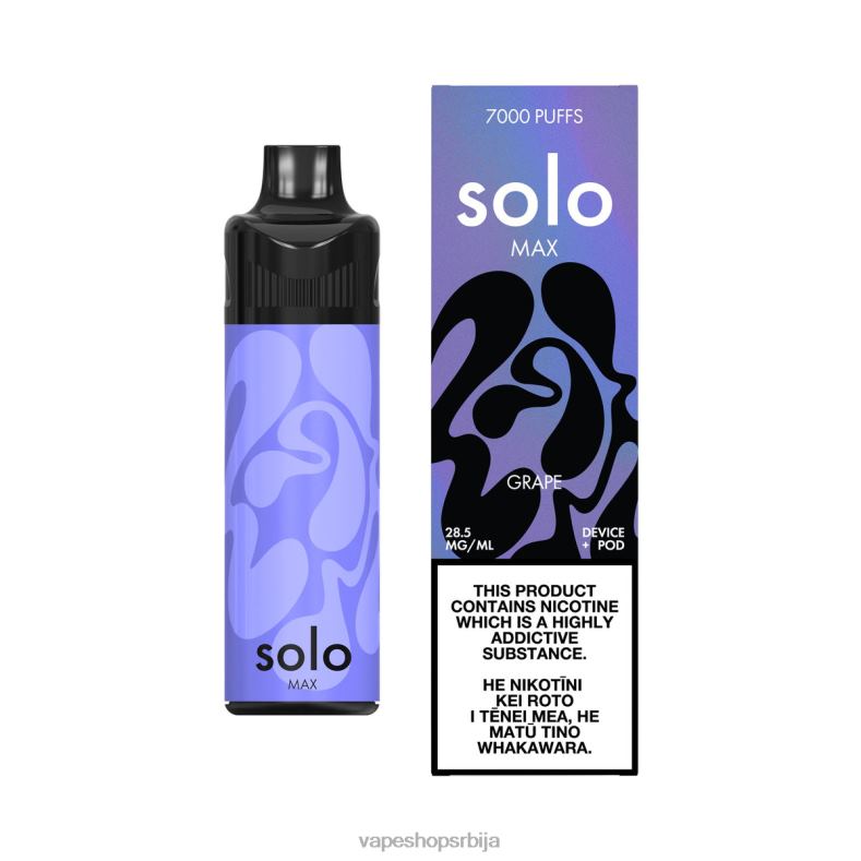 Solo MAX под кит грожђе 8L28J67 - Salt Vape Srbija