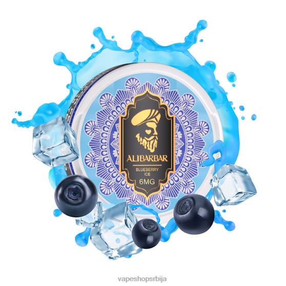 Alibarbar никотинске кесице трешња нар 04XTR82 - Salt Vape Srbija