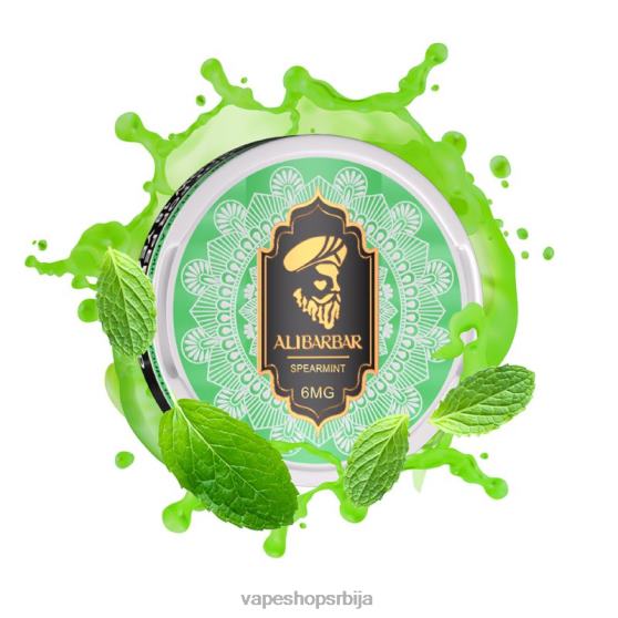 Alibarbar никотинске кесице метвица 04XTR90 - Vape Pen