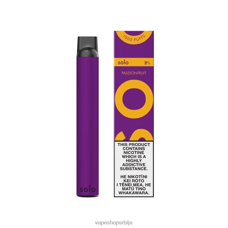 Solo вапе за једнократну употребу маракуја 8L28J14 - Vape Shop Beograd