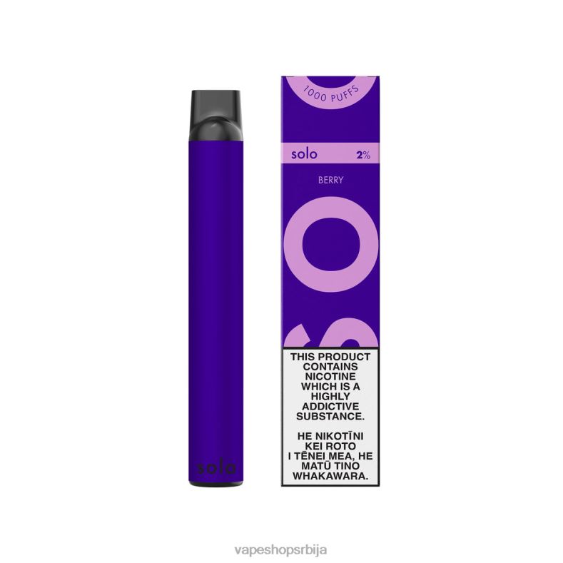 Solo вапе за једнократну употребу бобица 8L28J16 - Vape Srbija