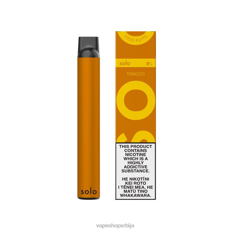 Solo вапе за једнократну употребу дуван 8L28J17 - Salt Vape Srbija