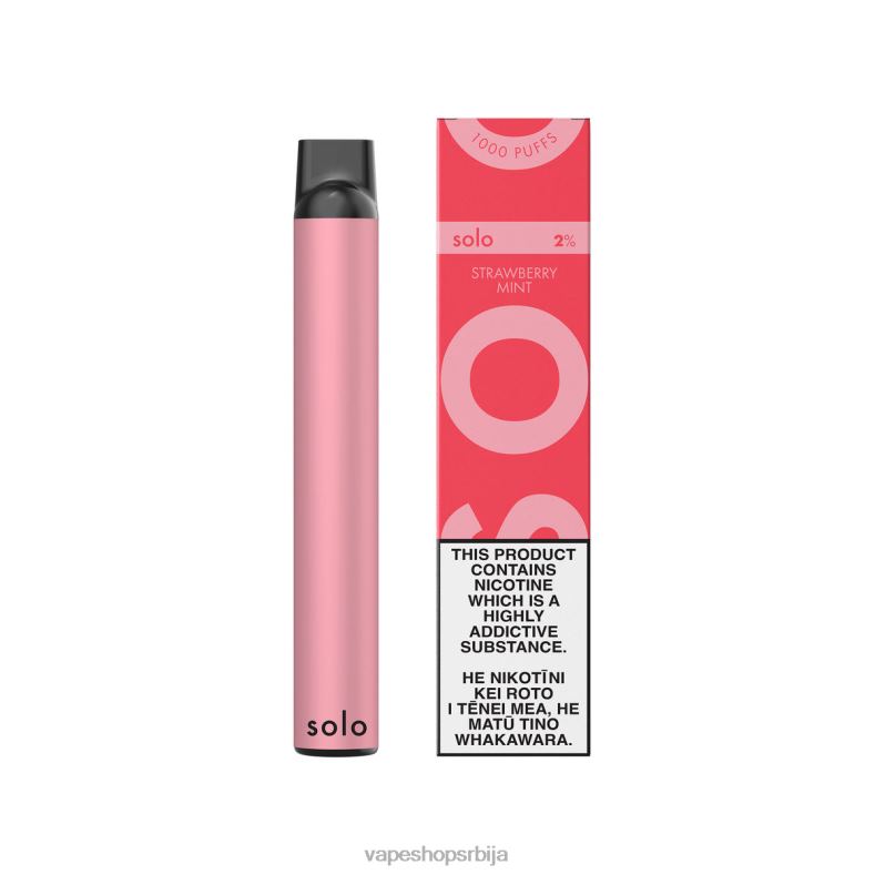 Solo вапе за једнократну употребу нана од јагоде 8L28J4 - Vape Shop Beograd