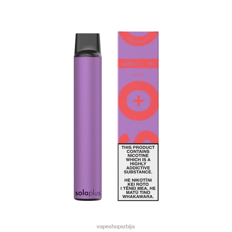 Solo Plus вапе за једнократну употребу кисело 8L28J25 - Vape Pen