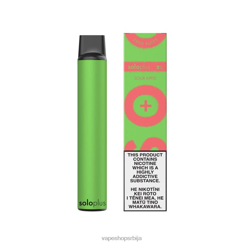 Solo Plus вапе за једнократну употребу кисела јабука 8L28J30 - Vape Pen