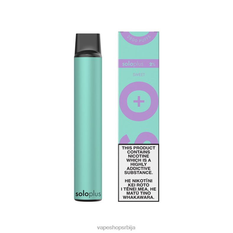 Solo Plus вапе за једнократну употребу слатко 8L28J31 - Vape Srbija
