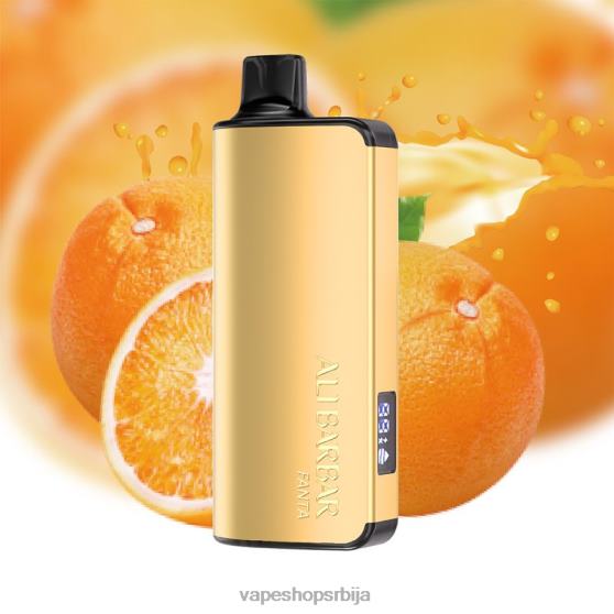Alibarbar Ingot 20000 вапе за једнократну употребу цалифорниа сунсет 04XTR33 - Vape Bez Nikotina