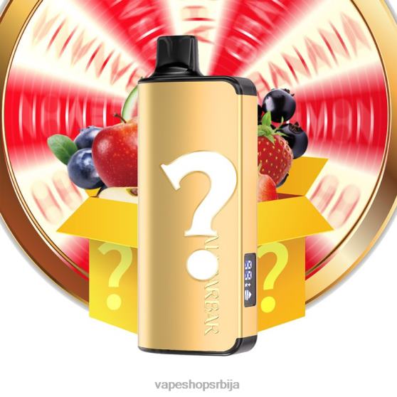Alibarbar Ingot 20000 вапе за једнократну употребу рулет са укусом 04XTR36 - Vape Srbija