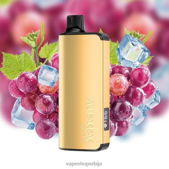 Alibarbar Ingot 20000 вапе за једнократну употребу грожђани лед 04XTR37 - Salt Vape Srbija