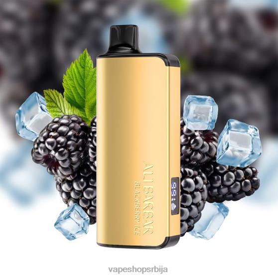 Alibarbar Ingot 20000 вапе за једнократну употребу купинов лед 04XTR49 - Vape Shop Beograd