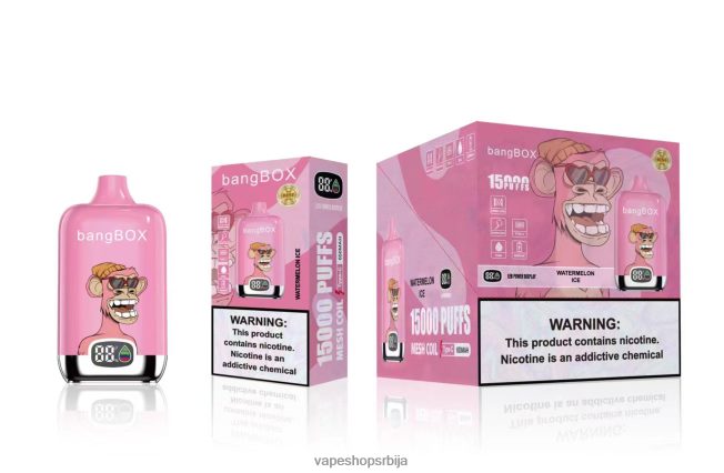 Bang Box 15000 пуффс лед од лубенице R66X6845 - Vape Pen