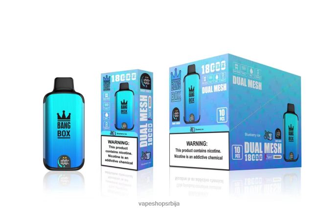 Bang Box 18000 пуффс лед од боровнице R66X6890 - Vape Pen
