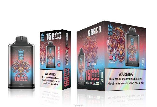 Bang Box с1-15000 пуффс лед брескве R66X68102 - Salt Vape Srbija
