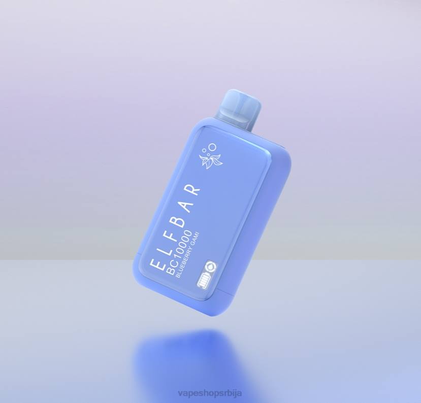 ELFBAR BC10000 боровница гами R24B13 вапе динмол издање за једнократну употребу vape srbija salt