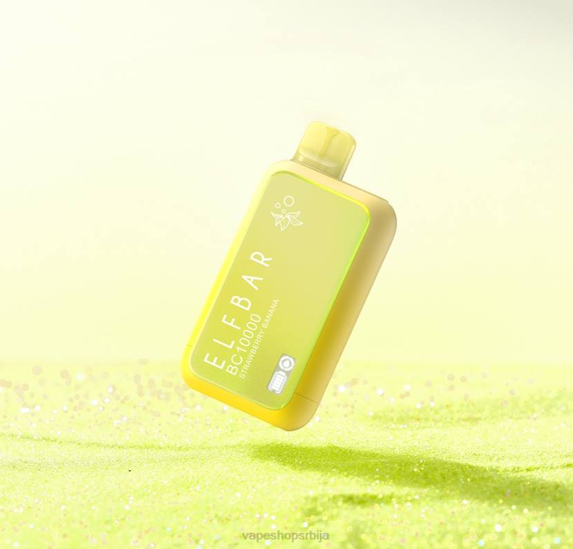 ELFBAR BC10000 јагода банана R24B9 једнократно издање вапе сунит vape srbija salt