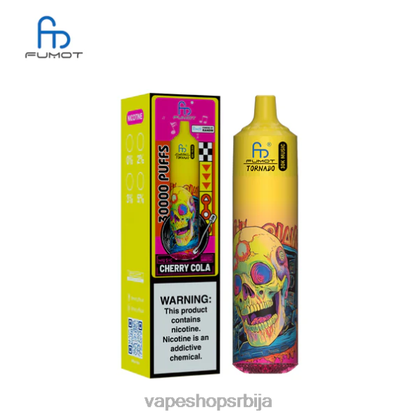 Fumot Tornado 30к музике цхерри цола DPXFV8 - Vape Bez Nikotina