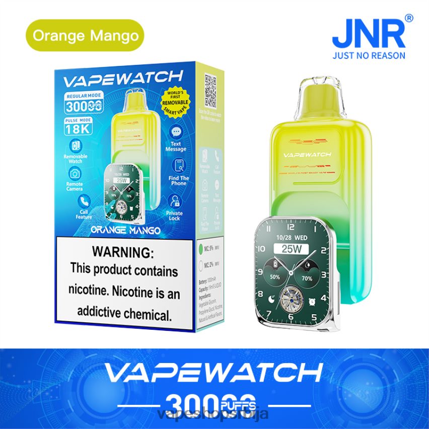 JNR вапе сат X8ZPN22 наранџасти манго vape srbija