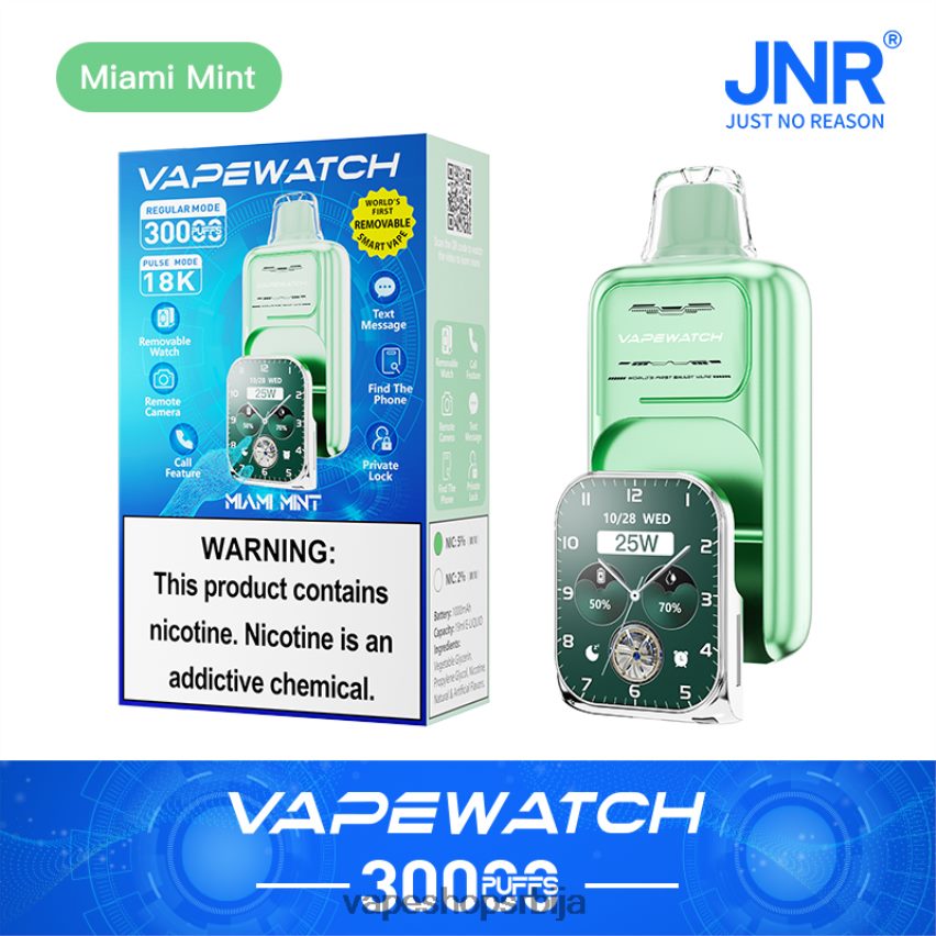 JNR вапе сат X8ZPN28 миами минт vape shop beograd