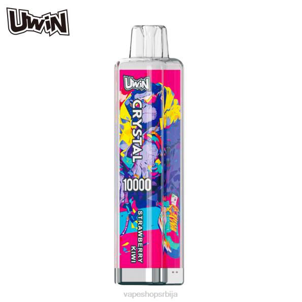 UWIN CRYSTAL 10000 вапе за једнократну употребу киви од јагоде D08811 - Vape Srbija