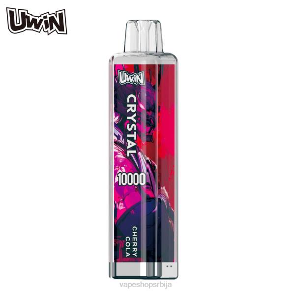 UWIN CRYSTAL 10000 вапе за једнократну употребу цхерри цола D08813 - Vape Bez Nikotina