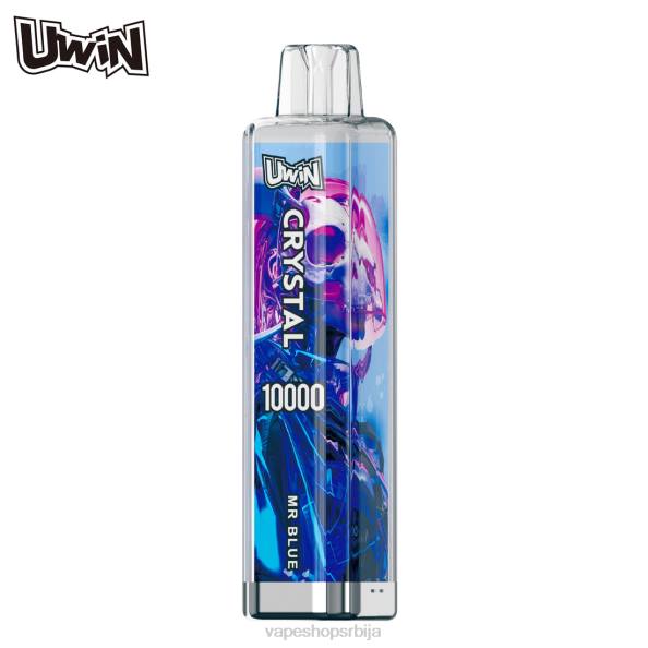 UWIN CRYSTAL 10000 вапе за једнократну употребу мр блуе D08815 - Vape Pen