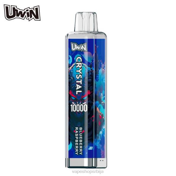 UWIN CRYSTAL 10000 вапе за једнократну употребу боровница малина D0881 - Vape Srbija