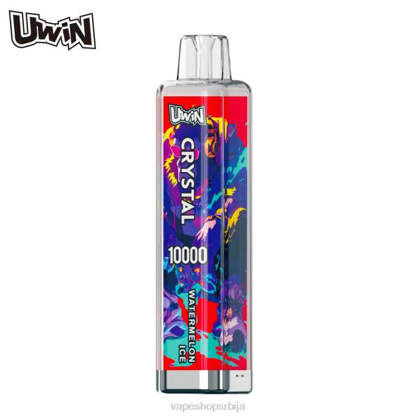 UWIN CRYSTAL 10000 вапе за једнократну употребу лед од лубенице D0885 - Vape Pen