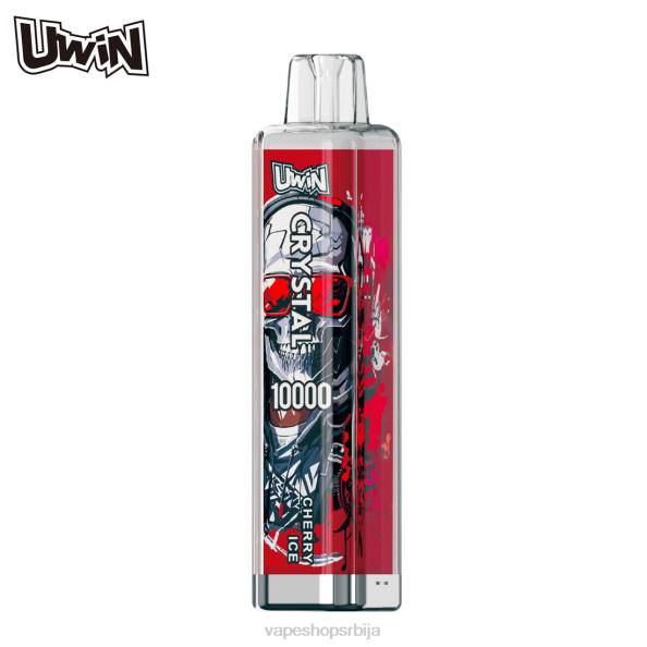 UWIN CRYSTAL 10000 вапе за једнократну употребу трешња лед D0886 - Vape Srbija