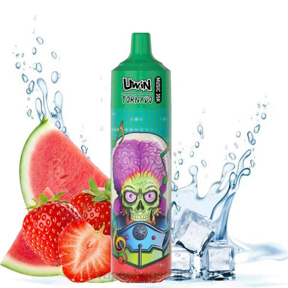UWIN CRYSTAL 35к вапе за једнократну употребу јагода лубеница D08818 - Vape Bez Nikotina