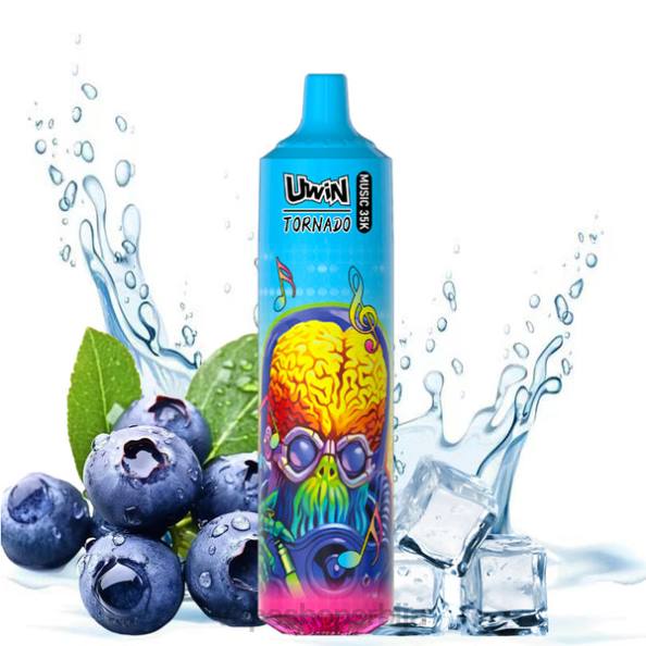 UWIN CRYSTAL 35к вапе за једнократну употребу боровница на леду D08819 - Vape Shop Beograd