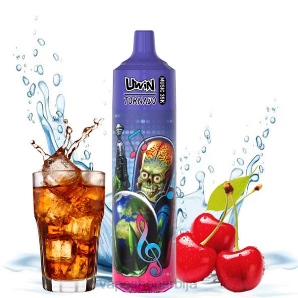 UWIN CRYSTAL 35к вапе за једнократну употребу цхерри цола D08828 - Vape Bez Nikotina