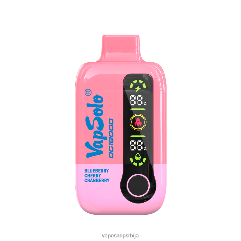 VapSolo дг18000 боровница трешња брусница R8F8H1 - Vape Srbija