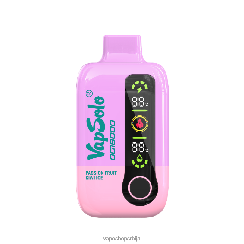 VapSolo дг18000 маракуја киви лед R8F8H4 - Vape Shop Beograd