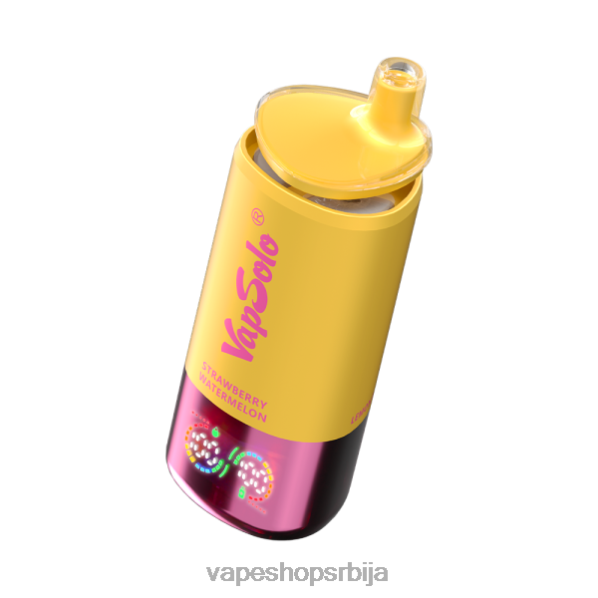 VapSolo Triple 30000 пуффс тропско воће и јагода лубеница и лимунова бресква - Vape Bez Nikotina B6R0F8