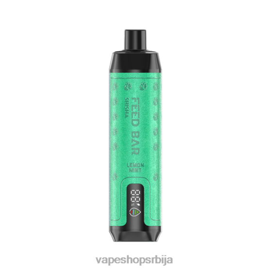 Vapsolo SHISHA вапе за једнократну употребу лимунова мента 04XTR119 - Vape Shop Beograd