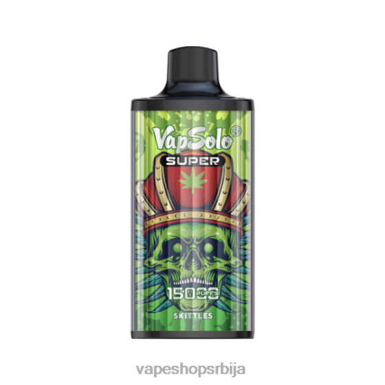 Vapsolo SUPER вапе за једнократну употребу кегле 04XTR133 - Vape Bez Nikotina