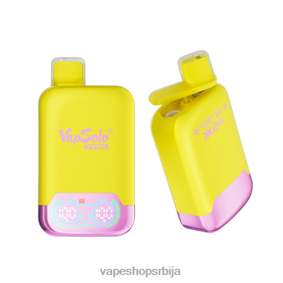 Vapsolo TWINS вапе за једнократну употребу јагода банана и газирана трешња 04XTR144 - Vape Shop Beograd
