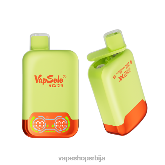 Vapsolo TWINS вапе за једнократну употребу лед од лубенице и мешане бобице 04XTR146 - Vape Srbija