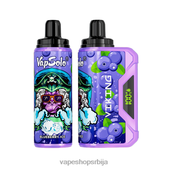 Vapsolo VIKING вапе за једнократну употребу боровница 04XTR148 - Vape Bez Nikotina