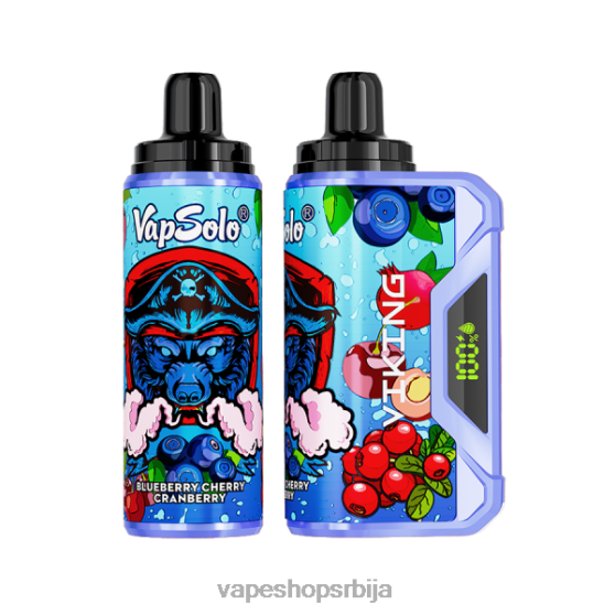 Vapsolo VIKING вапе за једнократну употребу боровница трешња брусница 04XTR149 - Vape Shop Beograd