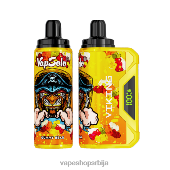 Vapsolo VIKING вапе за једнократну употребу гумени медвед 04XTR151 - Vape Srbija