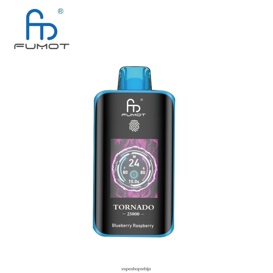 Vape Bez Nikotina - Fumot Tornado 25000 вапе за једнократну употребу боровница малина N608D63